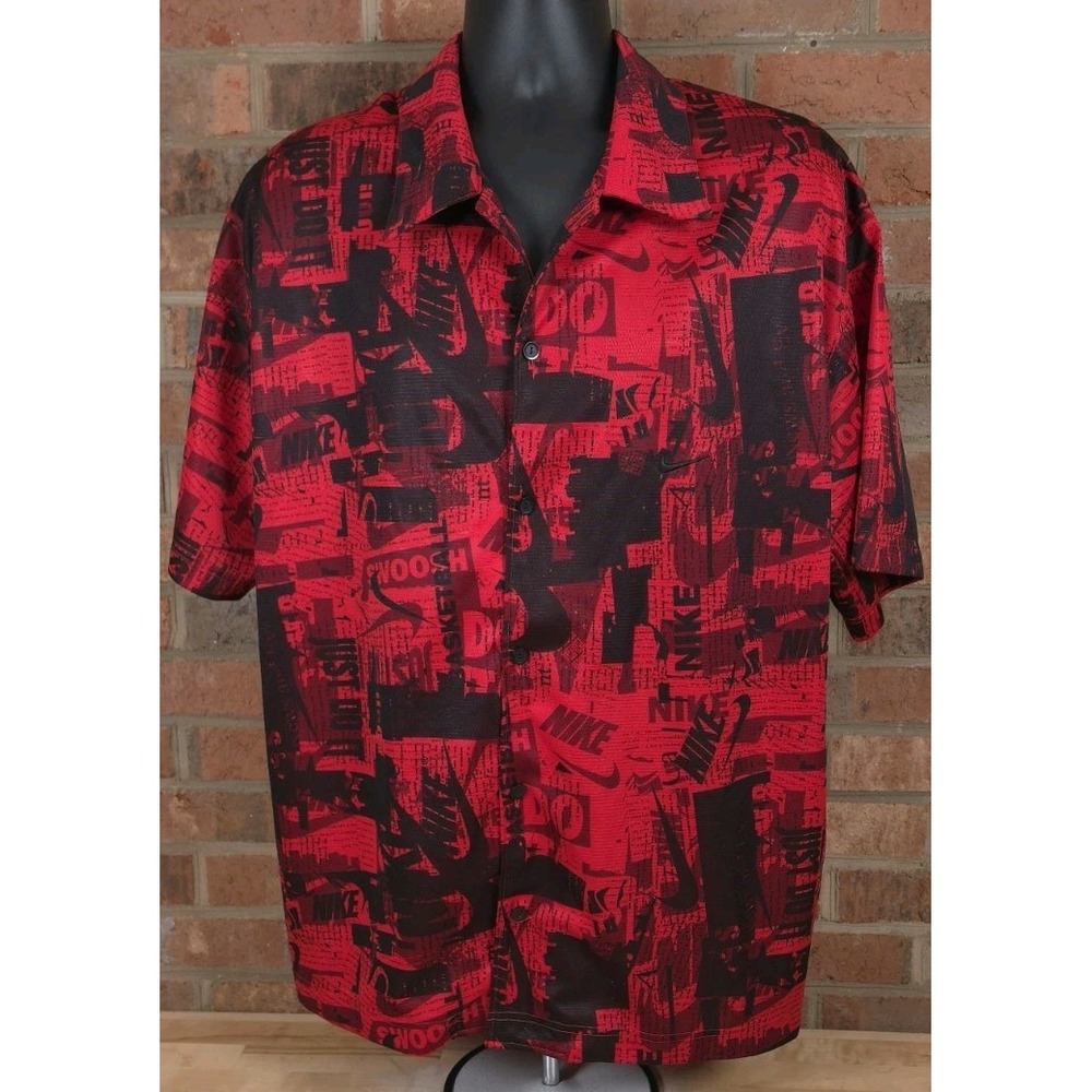 Nike Dri-FIT Mens Basketball Shooting Shirt University Red Size XL DX7860-657